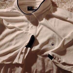 Callaway Men's Classic White Polo Shirt